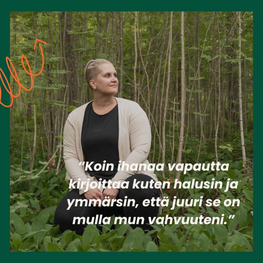 Asiakastarina: Liidimagneetti, jossa persoona saa näkyä