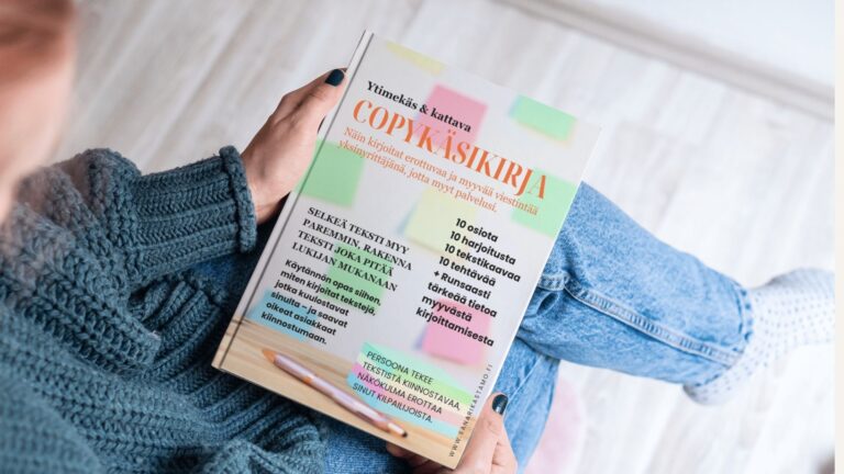 Copykäsikirja yrittäjälle - opi myyvää kirjoittamista